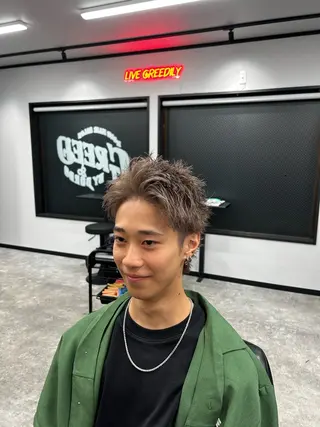 ショート メンズカット/ メンズパーマ/佐藤のヘアスタイル