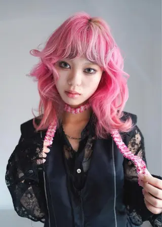 カラー 渋谷/ハイトーン/ 💫airi🪽のヘアスタイル