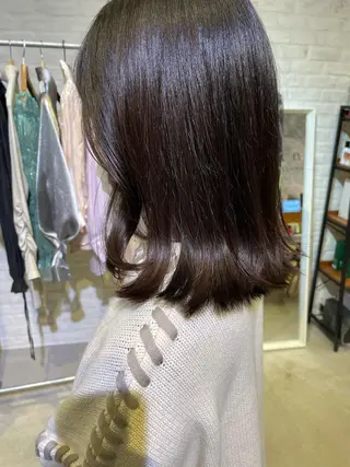 ミディアム 🌈トップデザイナー 金沢駅近nanamiのヘアスタイル