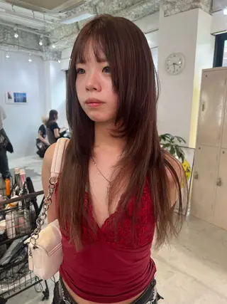 ミディアム 💥ウルフカット デザインあんな💥のヘアスタイル