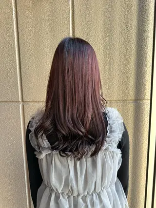 ミディアム カラー 🐬脱白髪染めカラー 清水大世🐬のヘアスタイル