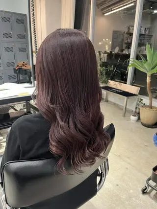 セミロング baton hair salon所属・✽透明感カラー ✽ 🍆那須ももこ🍑のヘアスタイル