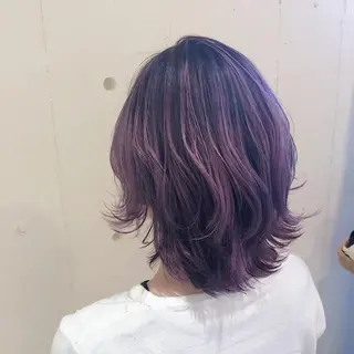 ミディアム カラー パーマ ヘアアレンジ 【ツヤ髪美容師】 ツダケイスケのヘアスタイル
