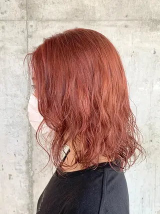 ミディアム 🌷横浜/レイヤー /艶カラー🌷のヘアスタイル