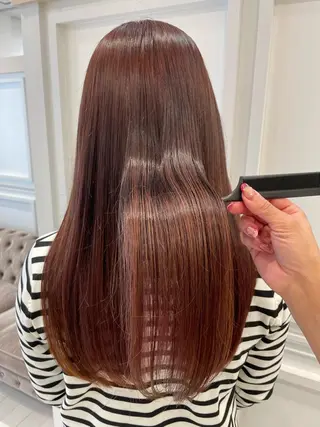 セミロング 髪質改善/天王寺／ 🐬キヨ🐬のヘアスタイル