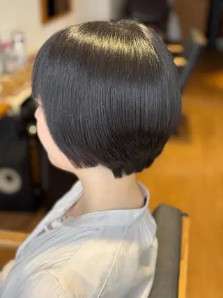 ショート ハイトーン/デザイン カラー/新潟/りなのヘアスタイル
