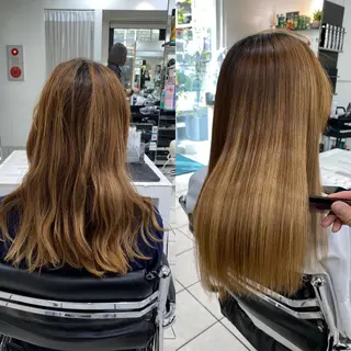 ロング メンズ特化 刈り上げない/金井のヘアスタイル