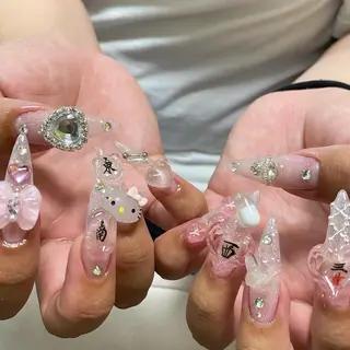 ネイル I P'ink nail salon所属・I pinknail 韓国風·持ち込み専門のネイルデザイン