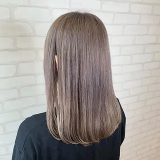 ミディアム カラー ✨艶髪✨透明感✨ 山内大樹のヘアスタイル
