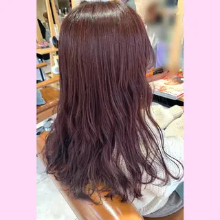 ロング カラー 浅沼 久瑠美のヘアスタイル