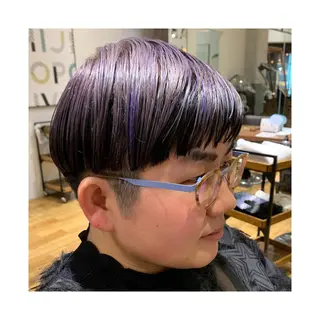 ショート カラー 竹内 康浩のヘアスタイル