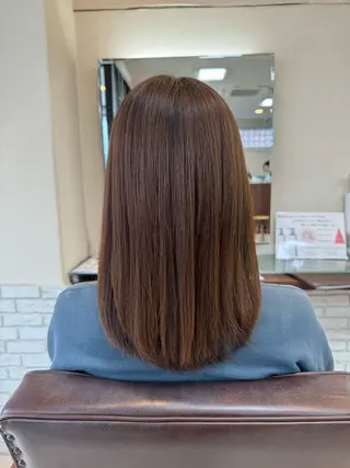 セミロング 富澤あゆみ/髪質改善 /レイヤーカットのヘアスタイル