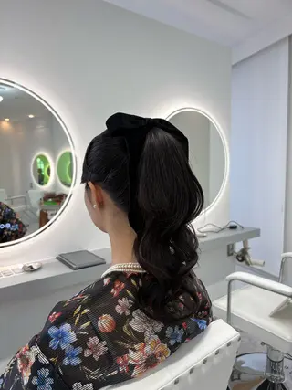 ヘアアレンジ 天王寺 hinataのヘアスタイル