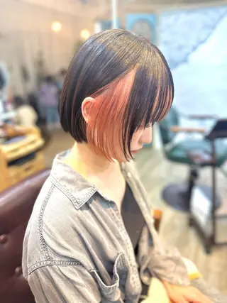 ショート カラー LAURA＆RO所属・LAURA &RO 🫧はるか🫧のヘアスタイル