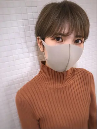 ショート カラー 山本 芳喜のヘアスタイル