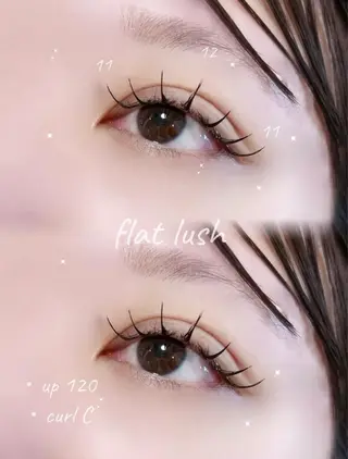 マツエク・マツパ eye +のマツエク・マツパデザイン