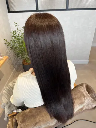 カラー 透明感カラー／ ヘッドスパ／武田遼香のヘアスタイル