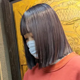 ミディアム カラー fuwat所属・秋葉原でカラーする なら🐉ちぇーたんのヘアスタイル