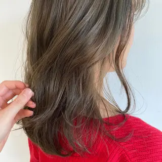 ミディアム カラー 🌼透明感艶カラー オリーブ🌼河村咲のヘアスタイル