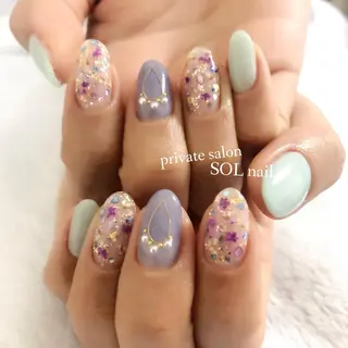 ネイル SOL NAILのネイルデザイン