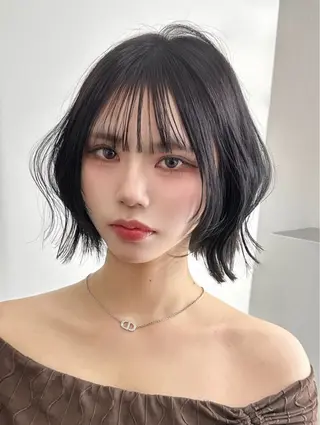 ショート 🌿レイヤー/ブリー チ/🌿‬JINのヘアスタイル