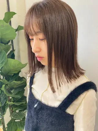 ミディアム MignonS阪神西宮店所属・多田 まりやのヘアスタイル