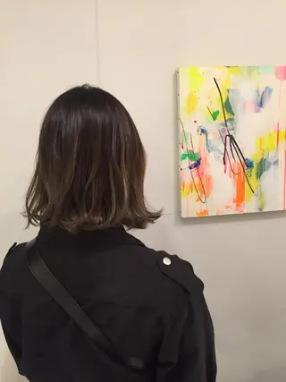 ミディアム カラー 💘透明感カラー💘 沖本 将宏のヘアスタイル