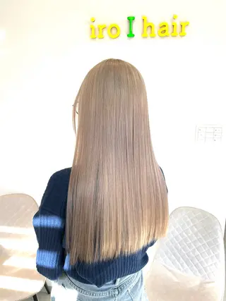 ミディアム カラー イロアイヘアー Renのヘアスタイル