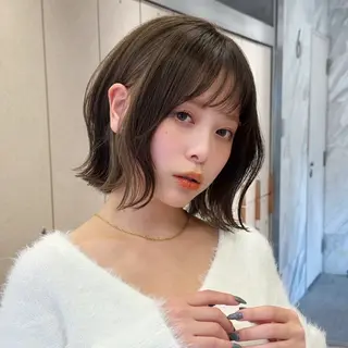 ヘアアレンジ 韓国ヘア/美髪矯正/ Haruna🦋のヘアスタイル