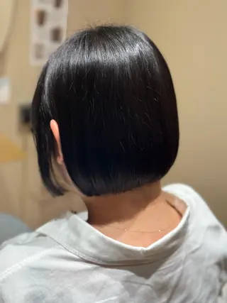 ショート 黒島優香🦋 /縮毛矯正/髪質改善のヘアスタイル