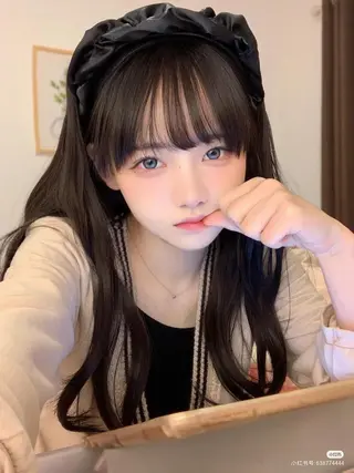 ロング カラー 大人上品ベージュ 🎀HARUNAのヘアスタイル