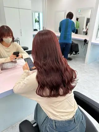 ロング 🥀社内技術講師🥀 稲場皓一のヘアスタイル