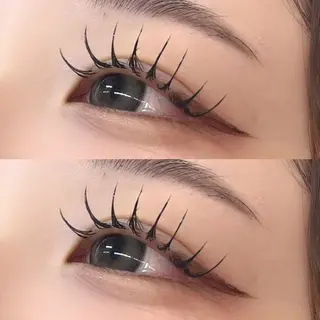 マツエク・マツパ 横浜 *束感まつ毛* 🐰はま🐰のマツエク・マツパデザイン