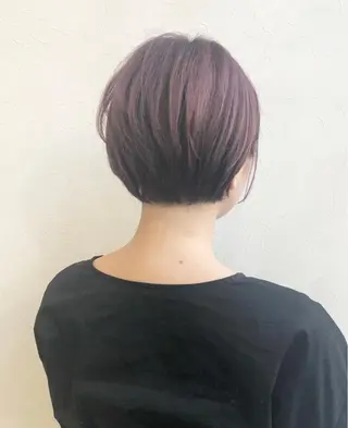 ショート カラー nakahara madokaのヘアスタイル