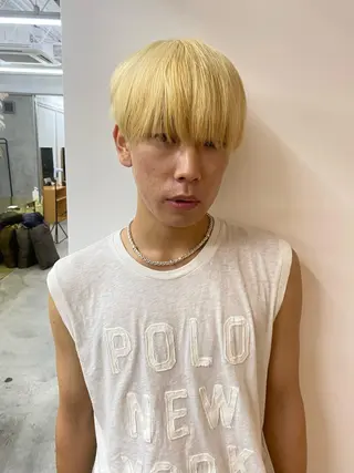 カラー メンズ yiye 青山所属・無料カットモデル募集 🌱ひょうがのヘアスタイル