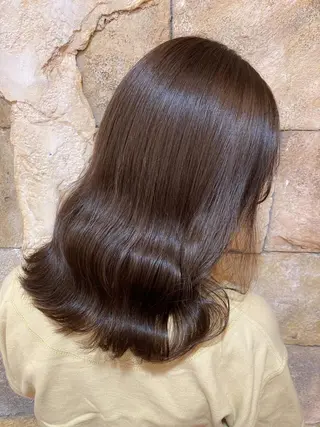 カラー 水島 悠香子のヘアスタイル