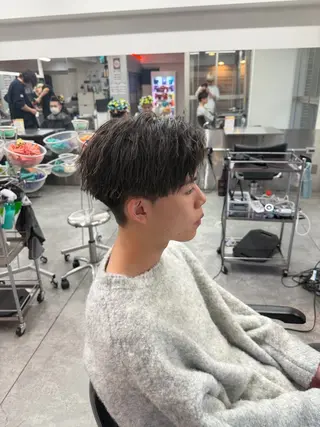 パーマ メンズ 町田エリアＮｏ．１/ パーマ特化/太田京希のヘアスタイル