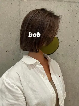 ショート カラー ヘアアレンジ マツエク・マツパ Miku /ブリーチ/ボブのヘアスタイル