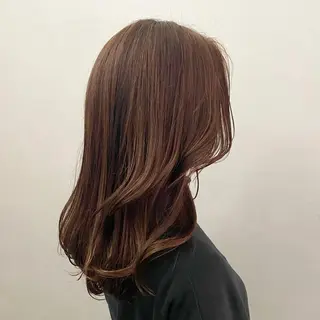 セミロング カラー とびまつ /ショート/脱白髪染のヘアスタイル