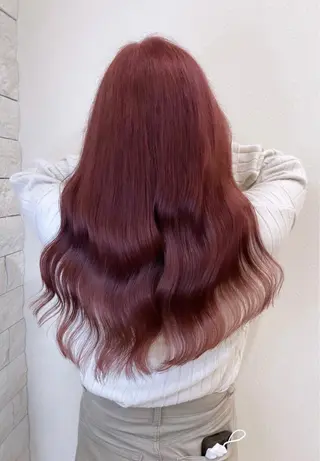 カラー 名古屋のピンク好き かずくん🦩のヘアスタイル