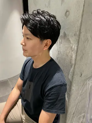 メンズ YinYang所属・川﨑 章弘のヘアスタイル