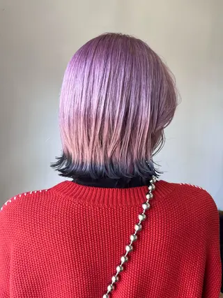 ミディアム ブリーチ／デザイン／ 🫟Rurika🫟のヘアスタイル