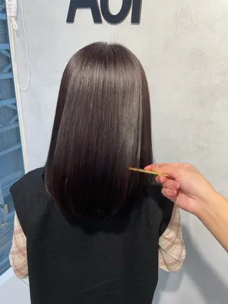 ミディアム ✨髪質改善✨美髪 矯正🫧小泉のヘアスタイル