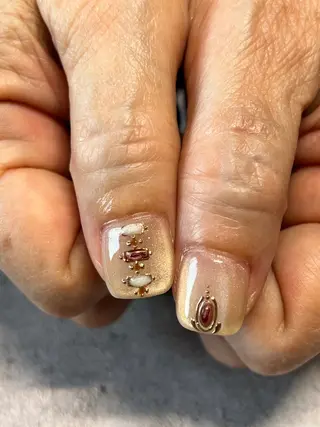 ネイル Ri.nail オクマトモカのネイルデザイン