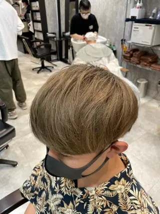 ショート カラー パーマ メンズ 🔥メンズ超特化🔥 青木海斗のヘアスタイル