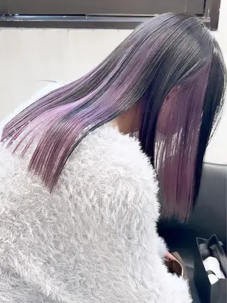 ロング カラー RYOSUKE ハイトーンのヘアスタイル