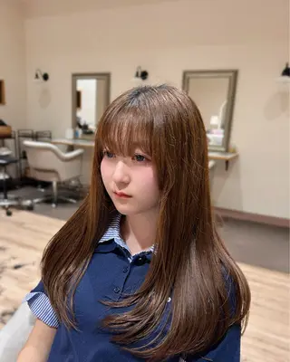 ロング 小島 瑚白のヘアスタイル