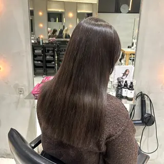 カラー ︎︎🌟韓国艶カラー ︎🌟璃奈 (ﾘﾅ)のヘアスタイル