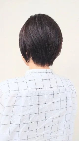 ショート 大槻 百合子のヘアスタイル