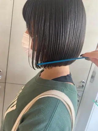 ショート ｱｵﾇﾏﾐﾕ☁️ /ボブ/ハイトーン/のヘアスタイル